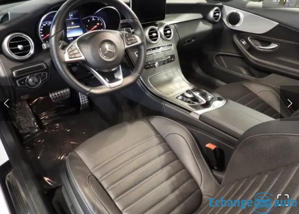 MERCEDES CLASSE C CABRIOLET 220 d 9G-Tronic AMG CAM/CUIRCHAUF/CLIM/PDC/GPS/REGVIT/BLTH/JA/GAR12MOIS