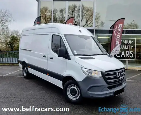 MERCEDES SPRINTER FOURGON L2H2 3PL CLIM/GPS/REGVIT/BLTH/CARPLAY/GAR12MOIS