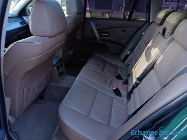 BMW SERIE 5 TOURING  525i 218ch CUIRCHAUF/TOPANO/REGUL/PDC/CLIMAUTO/GPS/BLTH/JA/GAR6M