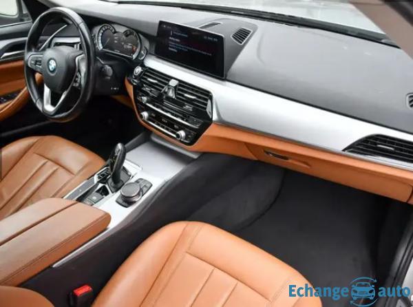 BMW SERIE 5  520d 190ch BVA8 CAM/CUIR/CLIM/PDC/GPS/REGVIT/BLTH/JA/FULLED/1MAIN/GAR12MOIS