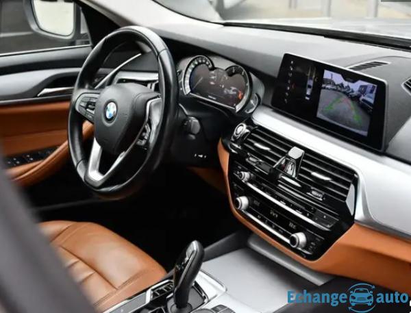 BMW SERIE 5  520d 190ch BVA8 CAM/CUIR/CLIM/PDC/GPS/REGVIT/BLTH/JA/FULLED/1MAIN/GAR12MOIS