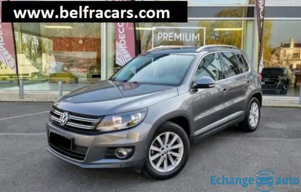 VOLKSWAGEN TIGUAN 2.0 TDI 110 CUIRCHAUFELEC/TOIPANO/CLIM/PDC/GPS/REGVIT/BLTH/JA/GAR12MOIS