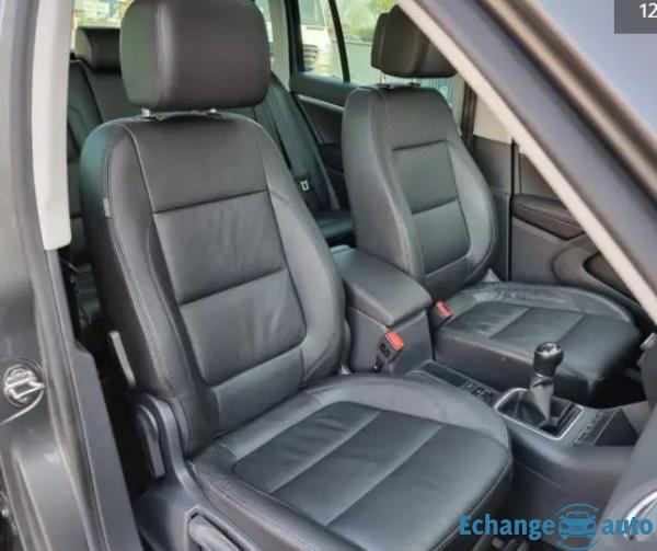 VOLKSWAGEN TIGUAN 2.0 TDI 110 CUIRCHAUFELEC/TOIPANO/CLIM/PDC/GPS/REGVIT/BLTH/JA/GAR12MOIS