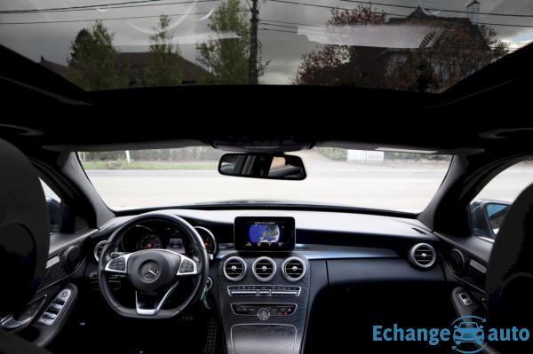 MERCEDES CLASSE C BREAK 220d 7G-Tronic AMG CUIRCHAUFELEC/TOIPANO/CLIM/PDC/GPS/REGVIT/BLTH/ATTACHREM/