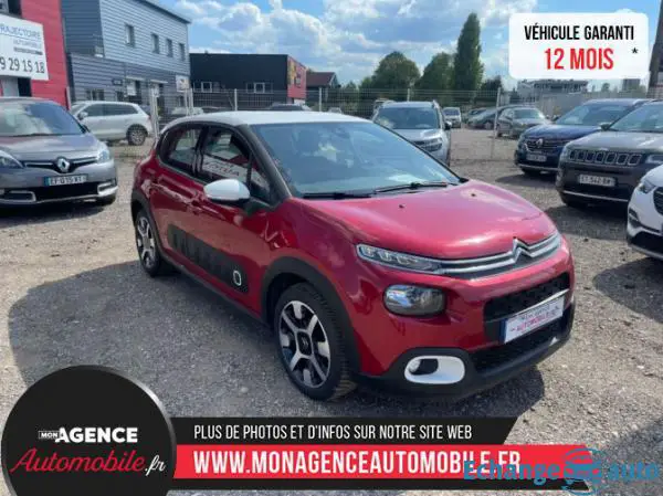 Citroën C3 PURETECH 110CH SHINE S&S EAT6 E6.D-TEMP 114G