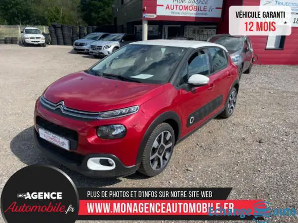 Citroën C3 PURETECH 110CH SHINE S&S EAT6 E6.D-TEMP 114G