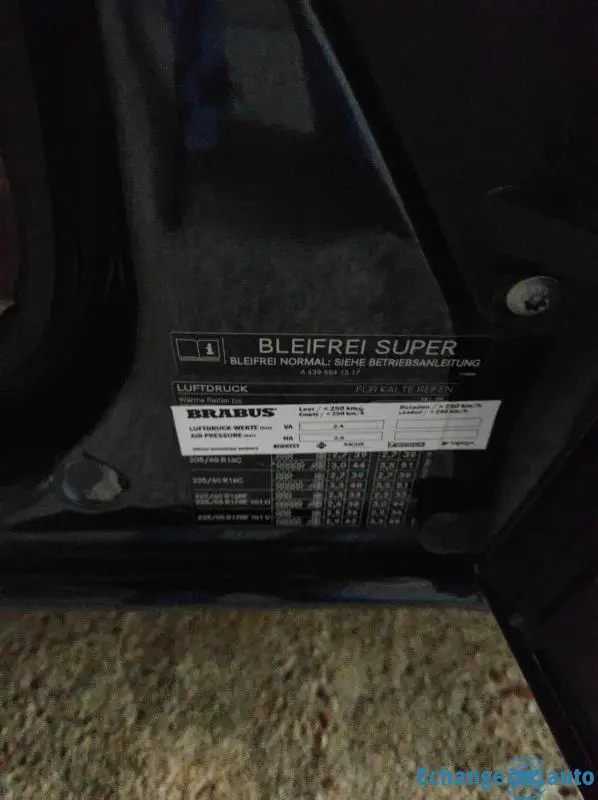 Mercedes Viano brabus en eflexfuel  V6 BRABUS