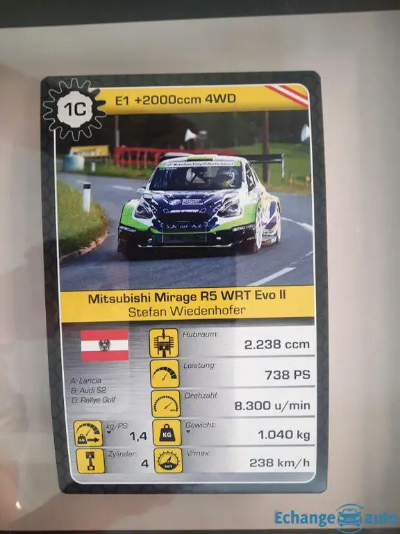 Mitsubishi Mirage R5 WRT EVO II Bergmonster