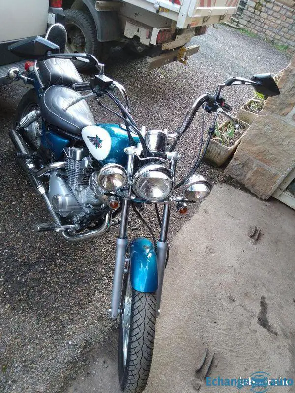 V ou échange 125 virago en très bon état