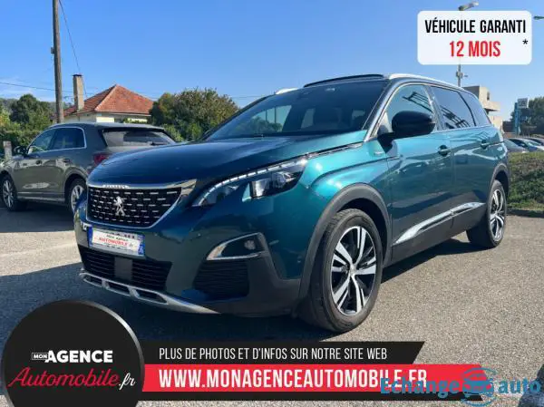 Peugeot 5008 GT LINE HDI 120 EAT6 7 Places Toit Pano