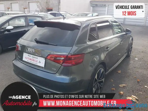 Audi A3 SPORTBACK 1.6 TDI 110 S LINE S TRONIC REVISE ET GARANTIE 12 Mois