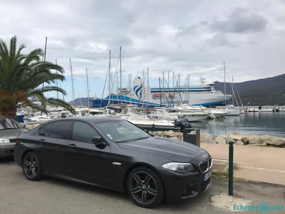 BMW 535 D X-DRIVE 313cv bi-turbo pack M échange contre X6