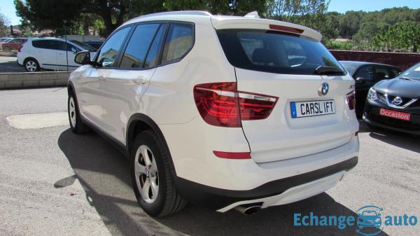 BMW X3 2.0d X-drive 16v 190cv Lounge 1ère Main