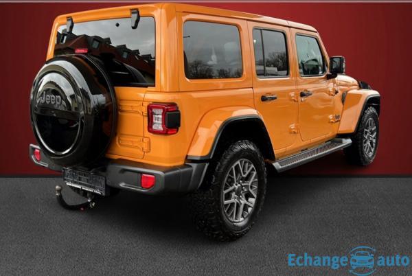 JEEP WRANGLER MY21 Wrangler Unlimited 4xe 2.0 l T 380 ch PHEV 4x4 BVA8 80th Anniversary