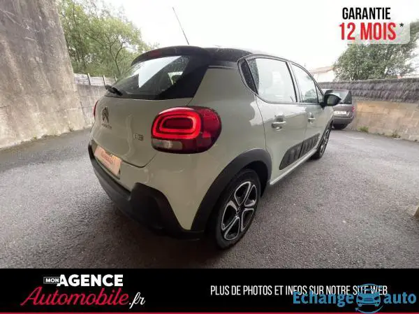 Citroën C3 1.2 VTi 82 Cv Shine 'Distribution Effectuée' / Garantie 12 Mois