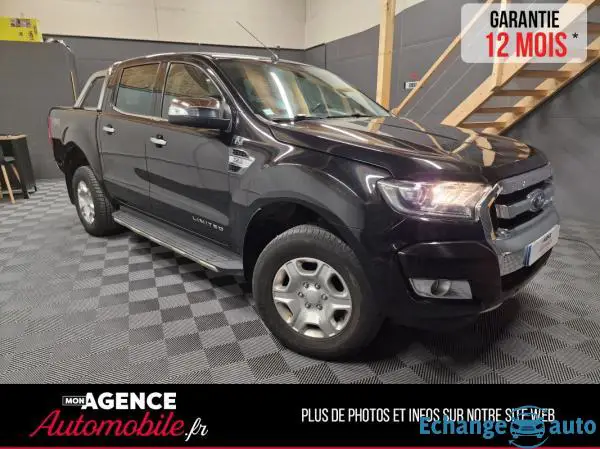 Ford Ranger 3.2 TDCI Pickup Double Cabine 4x4 200 CH LIMITED / Garantie 12 Mois