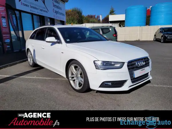 Audi A4 AVANT 2.0 TDI 143CH S-LINE BVM6