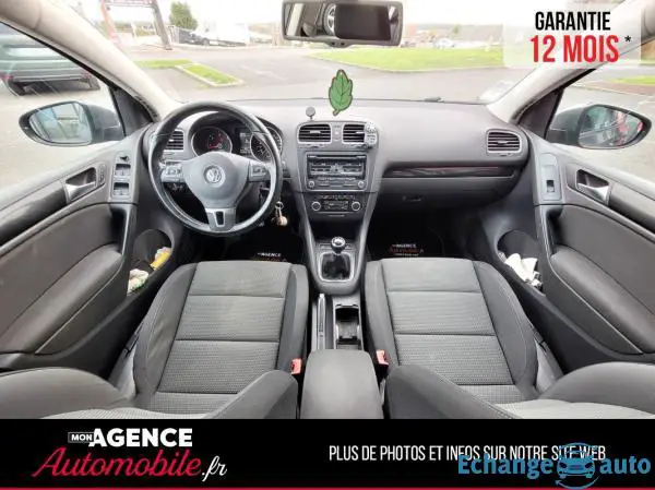 Volkswagen GOLF VI 1.6 TDI 105CH FAP BLUEMOTION  CONFORTLINE BVM5