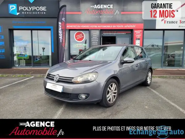 Volkswagen GOLF VI 1.6 TDI 105CH FAP BLUEMOTION  CONFORTLINE BVM5