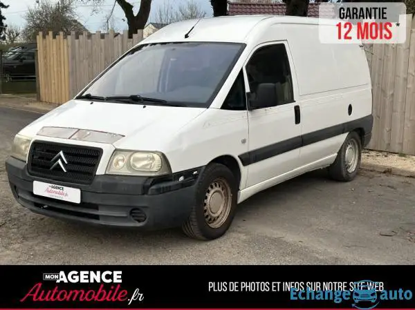 Citroën Jumpy 2.0 HDi Fourgon Court 95 Cv FAIBLE KILOMETRAGE