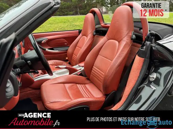 Porsche BOXSTER 986 S 3.2 252ch *Boite Méca *Cuir étendu *Pack Alu *Volant Sport *HISTORIQUE COMPLET