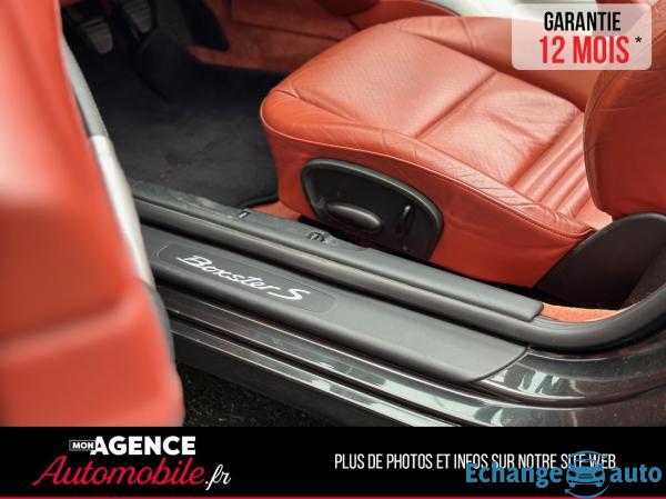 Porsche BOXSTER 986 S 3.2 252ch *Boite Méca *Cuir étendu *Pack Alu *Volant Sport *HISTORIQUE COMPLET
