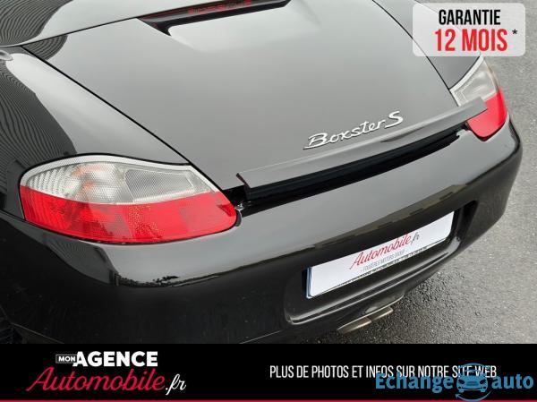 Porsche BOXSTER 986 S 3.2 252ch *Boite Méca *Cuir étendu *Pack Alu *Volant Sport *HISTORIQUE COMPLET
