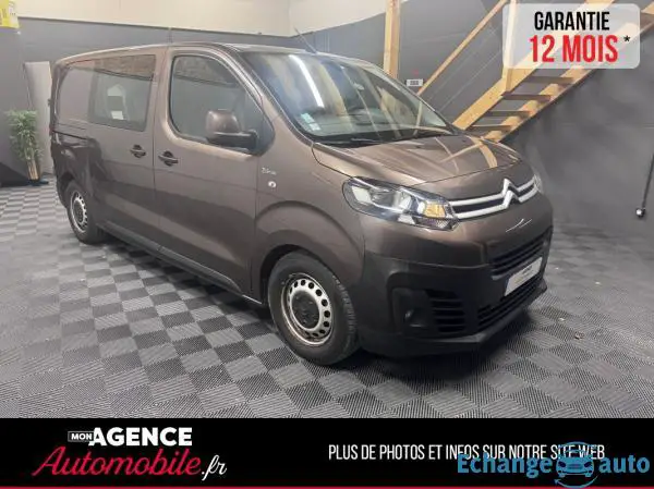 Citroën Jumpy Phase 2 M 2.0 BlueHDi Fourgon Double Cabine EAT8 180 CH / Garantie 12 Mois