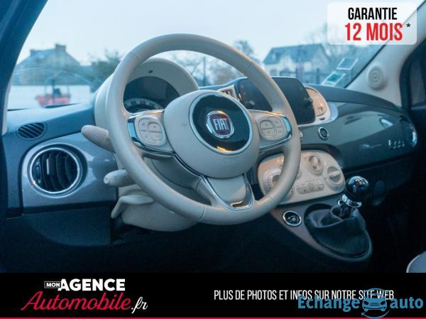 Fiat 500 1.2 69 LOUNGE TOIT PANORAMIQUE
