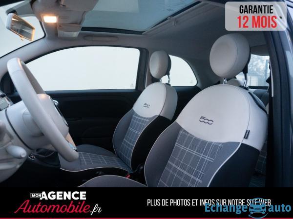 Fiat 500 1.2 69 LOUNGE TOIT PANORAMIQUE