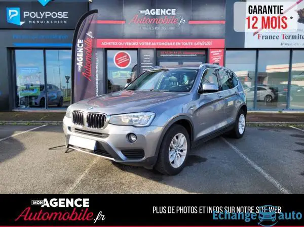 BMW X3 20D XDRIVE 190CH LOUNGE PLUS BVA8