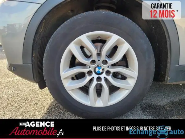 BMW X3 20D XDRIVE 190CH LOUNGE PLUS BVA8