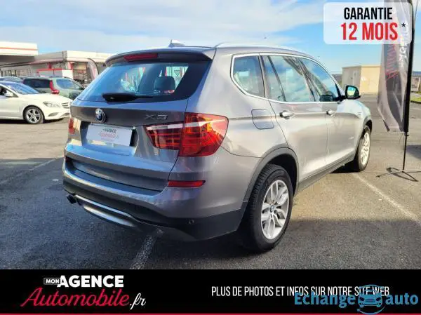 BMW X3 20D XDRIVE 190CH LOUNGE PLUS BVA8