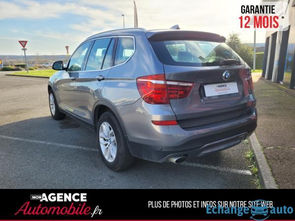 BMW X3 20D XDRIVE 190CH LOUNGE PLUS BVA8