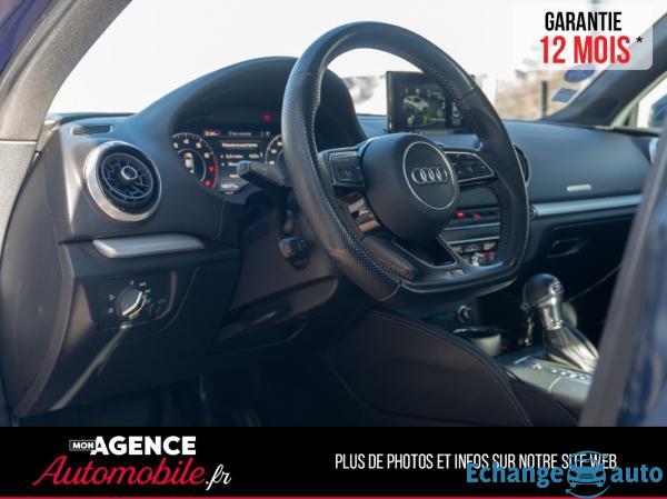 Audi A3 LIMOUSINE 8V2 1.4 TFSI S-TRONIC 150 S-LINE VIRTUAL / CARPLAY / BO
