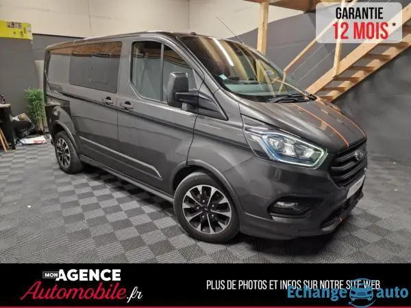 Ford Transit Custom L1H1 2.0 Sport BVA6 170 CH Double Cabine / Garantie 12 Mois