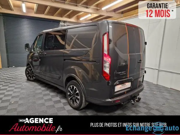 Ford Transit Custom L1H1 2.0 Sport BVA6 170 CH Double Cabine / Garantie 12 Mois