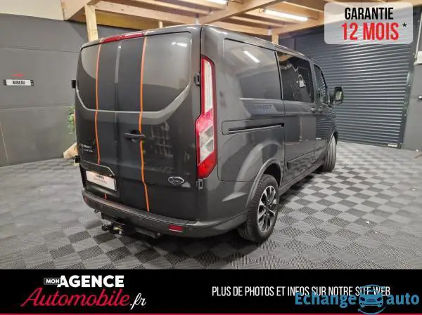 Ford Transit Custom L1H1 2.0 Sport BVA6 170 CH Double Cabine / Garantie 12 Mois