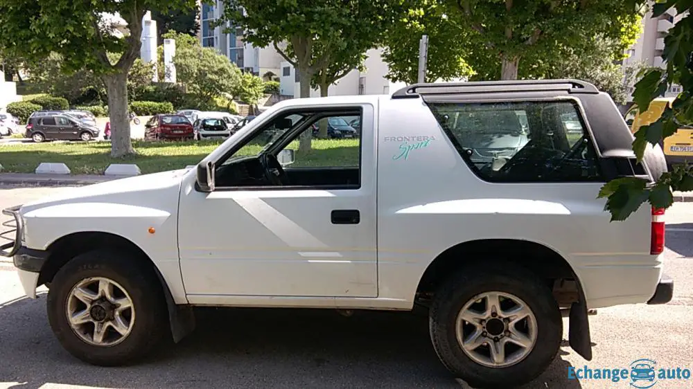 frontera sport 2.8 tdi