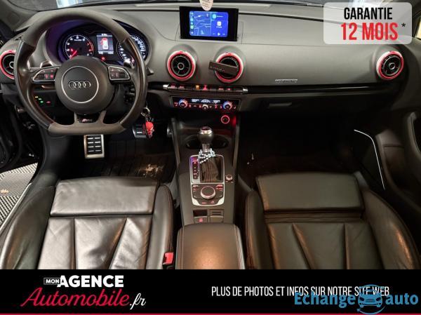 Audi RS3 8V SPORTBACK 2.5 TFSI 367 QUATTRO ABT / SUIVI COMPLET AUDI