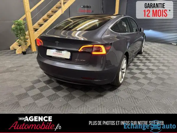 Tesla Model 3 Phase 2 Grande Autonomie Long Range AWD 350 CH / Garantie 12 Mois