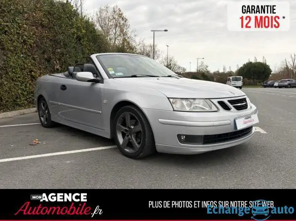 Saab 9-3 Cabriolet Phase 2 1.8 T Turbo 150cv BVA Vector / Garantie 12 Mois