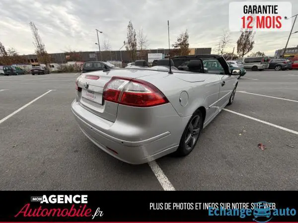 Saab 9-3 Cabriolet Phase 2 1.8 T Turbo 150cv BVA Vector / Garantie 12 Mois