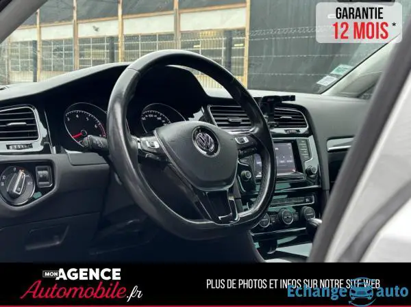 Volkswagen GOLF VOLKSWAGEN GOLF VII 1.4 TSI 140 CARAT CAMERA RECUL / SUIVI COMPLET