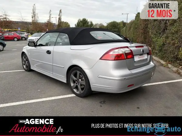 Saab 9-3 Cabriolet Phase 2 1.8 Turbo 150cv BVA Vector / Garantie 12 Mois