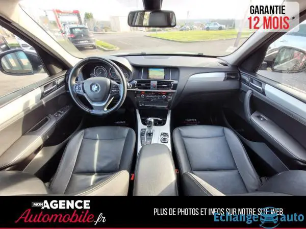 BMW X3 20D XDRIVE 190CH LOUNGE PLUS BVA8
