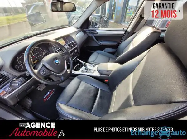 BMW X3 20D XDRIVE 190CH LOUNGE PLUS BVA8