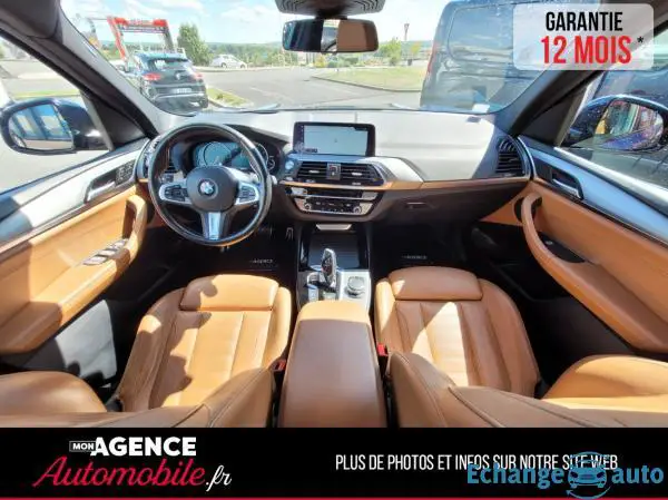 BMW X3 (G01) XDRIVE 20dA 190CH M SPORT BVA8