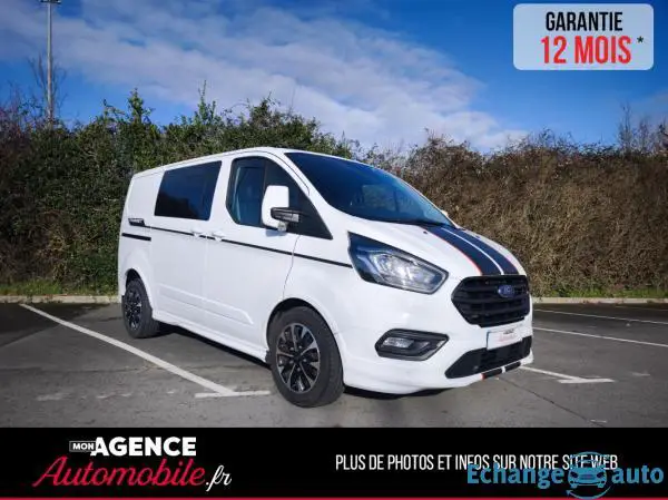Ford Transit Custom CABINE APPROFONDIE L1H1 2.0 TDCI 170 BVA / Garantie 12 Mois