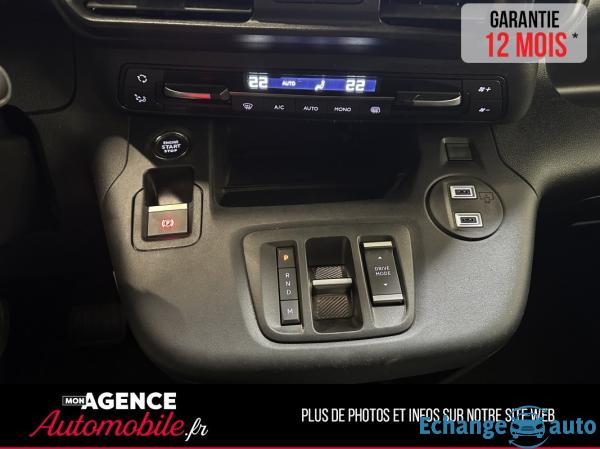 Peugeot PARTNER 1.5 130 CV EAT8 TVA RECUPERABLE